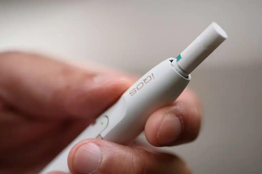 Présentation de la cigarette IQOS