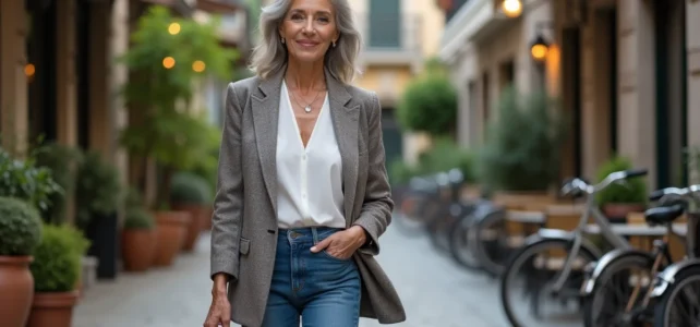 Comment adopter des jeans mode chic après 70 ans et sublimer votre silhouette